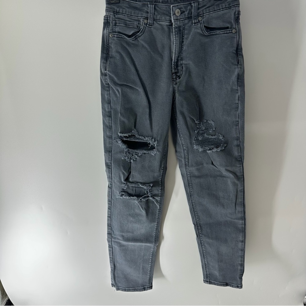 American Eagle Outfitters Grey Super Stretch Jeans